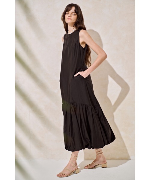 Estella.K(エステラケー)の「Rosaline Dress バルーンドレス(ワンピース・レディース・ブラック/ピンク・FREE)」の4枚目の写真