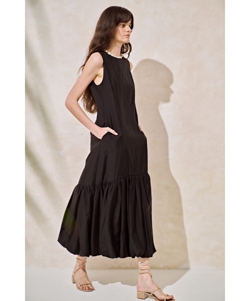 Estella.K(エステラケー)の「Rosaline Dress バルーンドレス(ワンピース・レディース・ブラック/ピンク・FREE)」の5枚目の写真