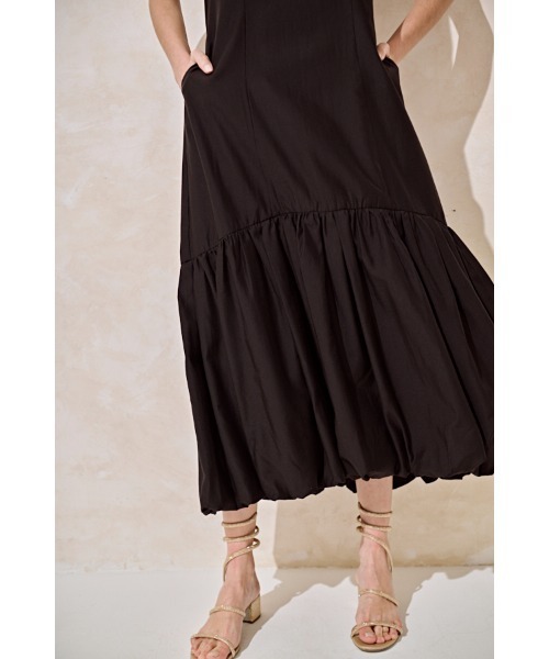 Estella.K(エステラケー)の「Rosaline Dress バルーンドレス(ワンピース・レディース・ブラック/ピンク・FREE)」の10枚目の写真