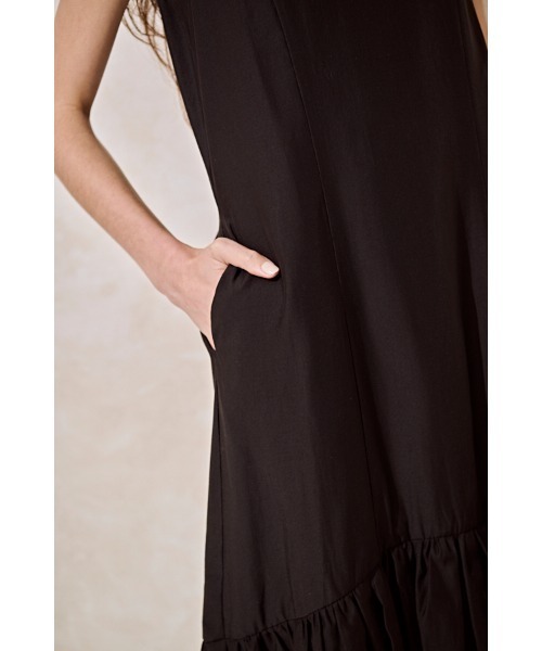 Estella.K(エステラケー)の「Rosaline Dress バルーンドレス(ワンピース・レディース・ブラック/ピンク・FREE)」の11枚目の写真
