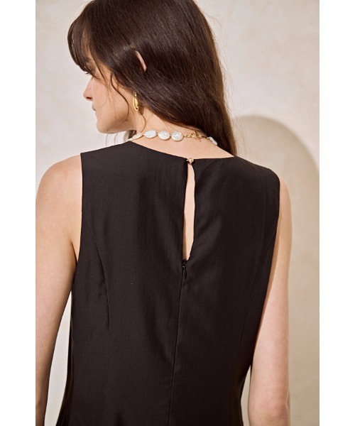 Estella.K(エステラケー)の「Rosaline Dress バルーンドレス(ワンピース・レディース・ブラック/ピンク・FREE)」の12枚目の写真