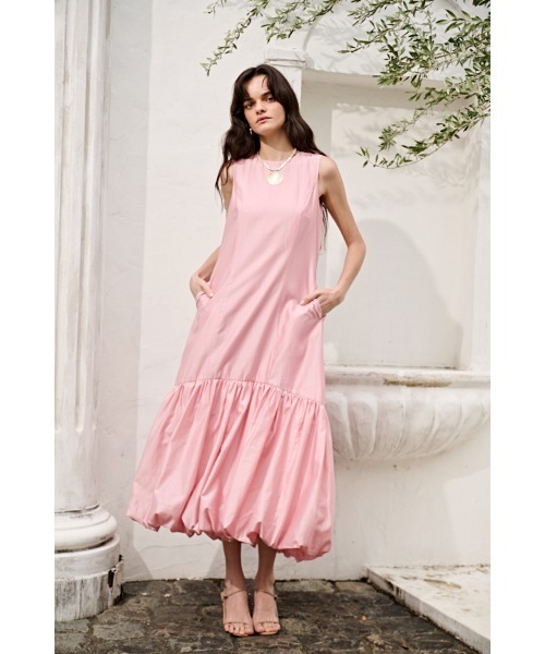 Estella.K(エステラケー)の「Rosaline Dress バルーンドレス(ワンピース・レディース・ブラック/ピンク・FREE)」の22枚目の写真