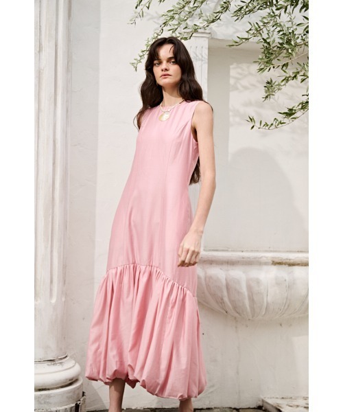 Estella.K(エステラケー)の「Rosaline Dress バルーンドレス(ワンピース・レディース・ブラック/ピンク・FREE)」の16枚目の写真