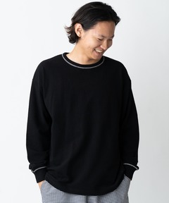 ブロックインレークルーネック