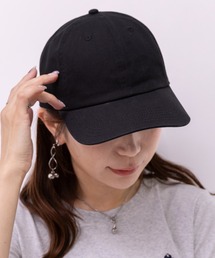 newhattan（ニューハッタン）の「【newhattan】ニューハッタン 無地 ストーン ウォッシュド ツイル ローキャップ 帽子/STONE WASHED TWILL CAP（キャップ）」