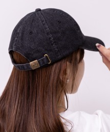newhattan（ニューハッタン）の「【newhattan】ニューハッタン 無地 ストーン ウォッシュド ツイル ローキャップ 帽子/STONE WASHED TWILL CAP（キャップ）」