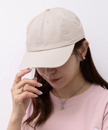 newhattan（ニューハッタン）の「【newhattan】ニューハッタン 無地 ストーン ウォッシュド ツイル ローキャップ 帽子/STONE WASHED TWILL CAP（キャップ）」