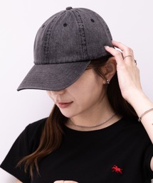 MELT（メルト）の「【newhattan】ニューハッタン 無地 ストーン ウォッシュド ツイル ローキャップ 帽子/STONE WASHED TWILL CAP（キャップ）」