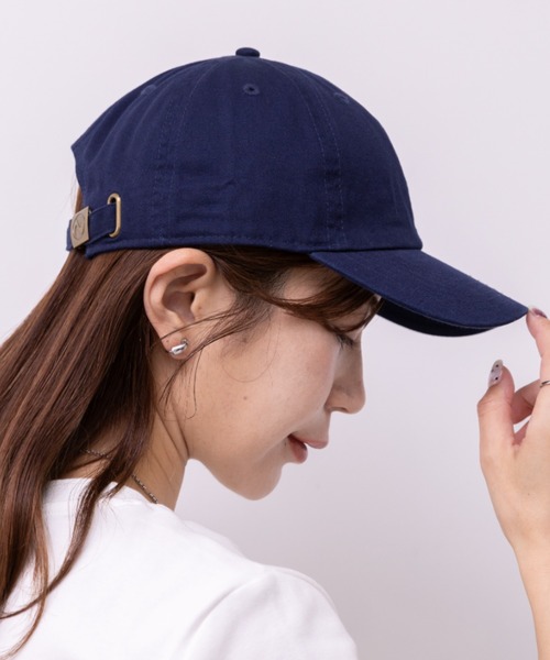 newhattan(ニューハッタン)の「【newhattan】ニューハッタン 無地 ストーン ウォッシュド ツイル ローキャップ 帽子/STONE WASHED TWILL CAP(キャップ・レディース・ブラック/ライトインディゴブルー/ダークブラック/ライトブラック/ライトベージュ/ホワイト/ダークグリーン/ダークブラウン/チャコールグレー/グレー/オリーブ/ネイビー/カーキ/オレンジ系その他・FREE)」の16枚目の写真