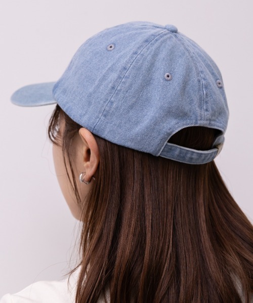newhattan(ニューハッタン)の「【newhattan】ニューハッタン 無地 ストーン ウォッシュド ツイル ローキャップ 帽子/STONE WASHED TWILL CAP(キャップ・レディース・ブラック/ライトインディゴブルー/ダークブラック/ライトブラック/ライトベージュ/ホワイト/ダークグリーン/ダークブラウン/チャコールグレー/グレー/オリーブ/ネイビー/カーキ/オレンジ系その他・FREE)」の19枚目の写真