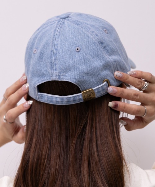 newhattan(ニューハッタン)の「【newhattan】ニューハッタン 無地 ストーン ウォッシュド ツイル ローキャップ 帽子/STONE WASHED TWILL CAP(キャップ・レディース・ブラック/ライトインディゴブルー/ダークブラック/ライトブラック/ライトベージュ/ホワイト/ダークグリーン/ダークブラウン/チャコールグレー/グレー/オリーブ/ネイビー/カーキ/オレンジ系その他・FREE)」の20枚目の写真