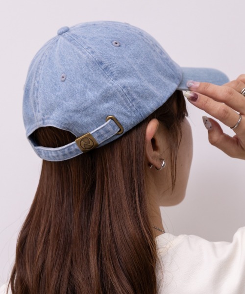 newhattan(ニューハッタン)の「【newhattan】ニューハッタン 無地 ストーン ウォッシュド ツイル ローキャップ 帽子/STONE WASHED TWILL CAP(キャップ・レディース・ブラック/ライトインディゴブルー/ダークブラック/ライトブラック/ライトベージュ/ホワイト/ダークグリーン/ダークブラウン/チャコールグレー/グレー/オリーブ/ネイビー/カーキ/オレンジ系その他・FREE)」の21枚目の写真