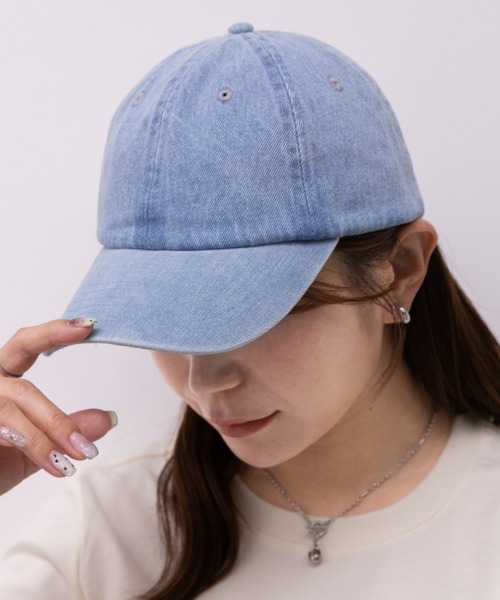 newhattan(ニューハッタン)の「【newhattan】ニューハッタン 無地 ストーン ウォッシュド ツイル ローキャップ 帽子/STONE WASHED TWILL CAP(キャップ・レディース・ブラック/ライトインディゴブルー/ダークブラック/ライトブラック/ライトベージュ/ホワイト/ダークグリーン/ダークブラウン/チャコールグレー/グレー/オリーブ/ネイビー/カーキ/オレンジ系その他・FREE)」の18枚目の写真