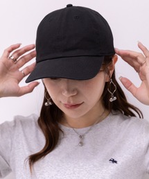 MELT（メルト）の「【newhattan】ニューハッタン 無地 ストーン ウォッシュド ツイル ローキャップ 帽子/STONE WASHED TWILL CAP（キャップ）」