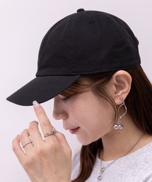 MELT（メルト）の「【newhattan】ニューハッタン 無地 ストーン ウォッシュド ツイル ローキャップ 帽子/STONE WASHED TWILL CAP（キャップ）」