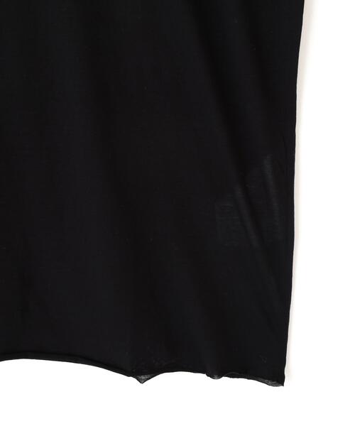 YLEVE(イレーヴ)の「YLEVE / COTTON SHEER JERSEY SLEEVELESS(Tシャツ/カットソー・レディース・ブラック/ホワイト・1)」の7枚目の写真