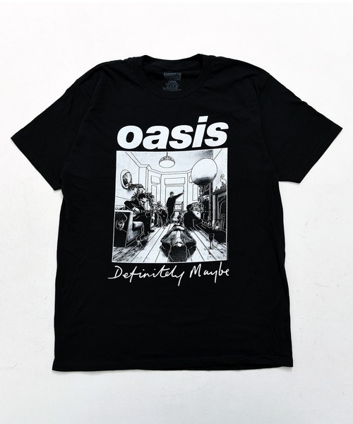 Revo.（レボ）の「【American Classics/アメリカンクラシックス】Oasis オアシス オフィシャル ライセンス グラフィック バンドTシャツ / ロックT（Tシャツ/カットソー・メンズ・ネイビー/ホワイト系3/ホワイト系4/ホワイト系1/ブラック系1/ホワイト系2/アイボリー系1・M/L/XL）」の5枚目の写真