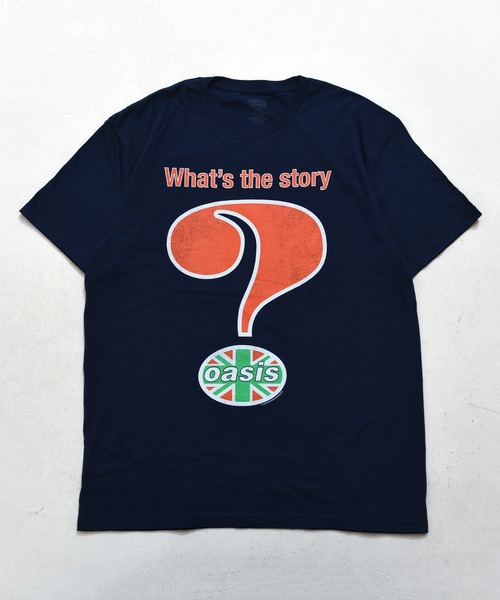 Revo.（レボ）の「【American Classics/アメリカンクラシックス】Oasis オアシス オフィシャル ライセンス グラフィック バンドTシャツ / ロックT（Tシャツ/カットソー・メンズ・ネイビー/ホワイト系3/ホワイト系4/ホワイト系1/ブラック系1/ホワイト系2/アイボリー系1・M/L/XL）」の7枚目の写真