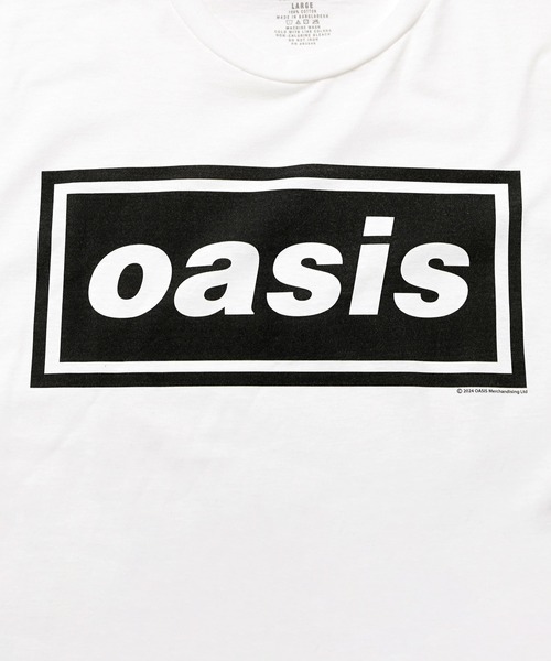 Revo.(レボ)の「【American Classics/アメリカンクラシックス】Oasis オアシス オフィシャル ライセンス グラフィック バンドTシャツ / ロックT(Tシャツ/カットソー・メンズ・ネイビー/ホワイト系3/ホワイト系4/ホワイト系1/ブラック系1/ホワイト系2/アイボリー系1/ホワイト系5/マスタード/アイボリー系2/ブラック系2/ブラック系3・M/L/XL)」の19枚目の写真