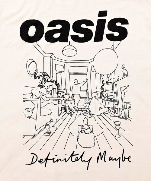 Revo.(レボ)の「【American Classics/アメリカンクラシックス】Oasis オアシス オフィシャル ライセンス グラフィック バンドTシャツ / ロックT(Tシャツ/カットソー・メンズ・ネイビー/ホワイト系3/ホワイト系4/ホワイト系1/ブラック系1/ホワイト系2/アイボリー系1/ホワイト系5/マスタード/アイボリー系2/ブラック系2/ブラック系3・M/L/XL)」の21枚目の写真