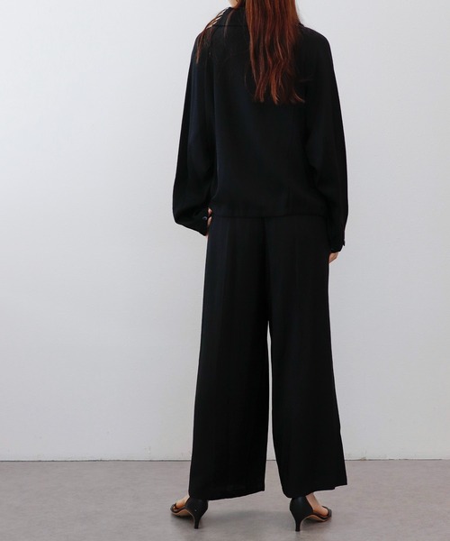 Jines（ジネス）の「スラブ配色ベルト付パンツ（その他パンツ・レディース・ブラック/カーキ・38）」の22枚目の写真