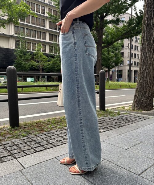 Jena espace merveilleux(ジェナ エスパスメルヴェイユ)の「冷感デニムパンツ(デニムパンツ・レディース・ブルー系その他/ネイビー・FREE)」の11枚目の写真