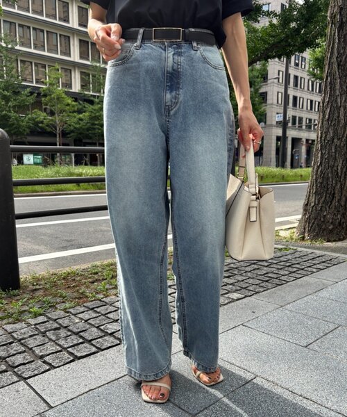 Jena espace merveilleux(ジェナ エスパスメルヴェイユ)の「冷感デニムパンツ(デニムパンツ・レディース・ブルー系その他/ネイビー・FREE)」の12枚目の写真
