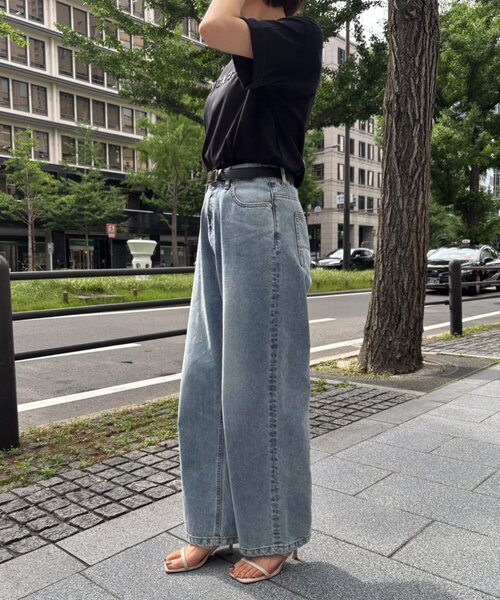 Jena espace merveilleux(ジェナ エスパスメルヴェイユ)の「冷感デニムパンツ(デニムパンツ・レディース・ブルー系その他/ネイビー・FREE)」の16枚目の写真