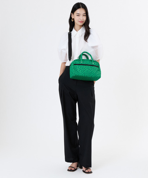 レスポートサック 神崎恵 ボストン ハートグミキルト バッグ LeSportsac×Megumi Kanzaki】SMART DAILY BOSTON ハートグミキルト
