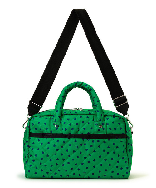 LeSportsac(レスポートサック)の「【LeSportsac×Megumi Kanzaki】SMART DAILY BOSTON ハートグミキルト(ショルダーバッグ・レディース・グリーン・FREE)」の7枚目の写真