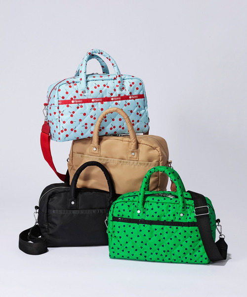 LeSportsac(レスポートサック)の「【LeSportsac×Megumi Kanzaki】SMART DAILY BOSTON ハートグミキルト(ショルダーバッグ・レディース・グリーン・FREE)」の12枚目の写真