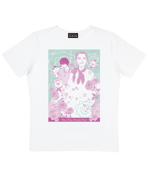 MEDICOM TOY(メディコムトイ)の「いくえみ綾 『ローズ ローズィ ローズフル バッド』 Tシャツ(Tシャツ/カットソー・メンズ・ホワイト・MEDIUM/X-LARGE)」の1枚目の写真