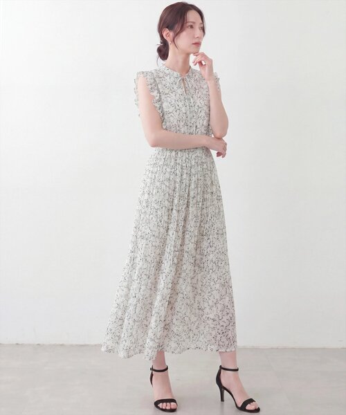 natural couture(ナチュラルクチュール)の「プリーツスリーブノースリワンピース(ワンピース・レディース・その他1/その他2/その他3/その他4・FREE)」の14枚目の写真