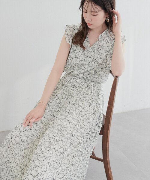 natural couture(ナチュラルクチュール)の「プリーツスリーブノースリワンピース(ワンピース・レディース・その他1/その他2/その他3/その他4・FREE)」の15枚目の写真