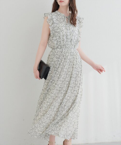 natural couture(ナチュラルクチュール)の「プリーツスリーブノースリワンピース(ワンピース・レディース・その他1/その他2/その他3/その他4・FREE)」の16枚目の写真