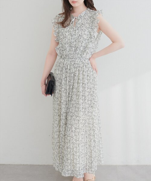 natural couture(ナチュラルクチュール)の「プリーツスリーブノースリワンピース(ワンピース・レディース・その他1/その他2/その他3/その他4・FREE)」の17枚目の写真