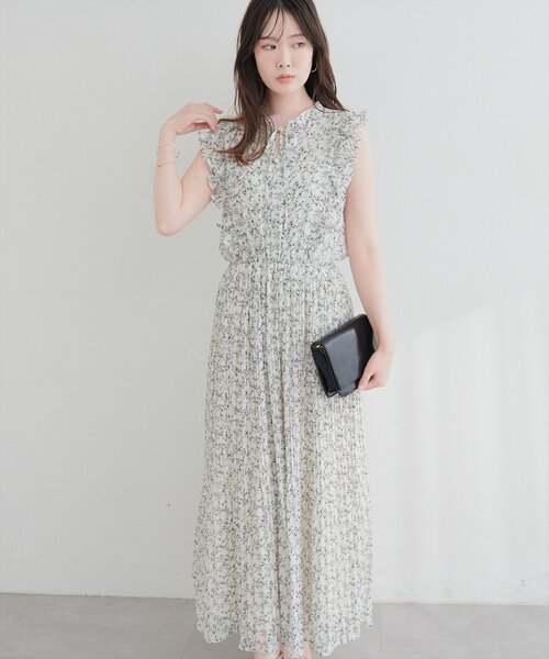 natural couture(ナチュラルクチュール)の「プリーツスリーブノースリワンピース(ワンピース・レディース・その他1/その他2/その他3/その他4・FREE)」の18枚目の写真