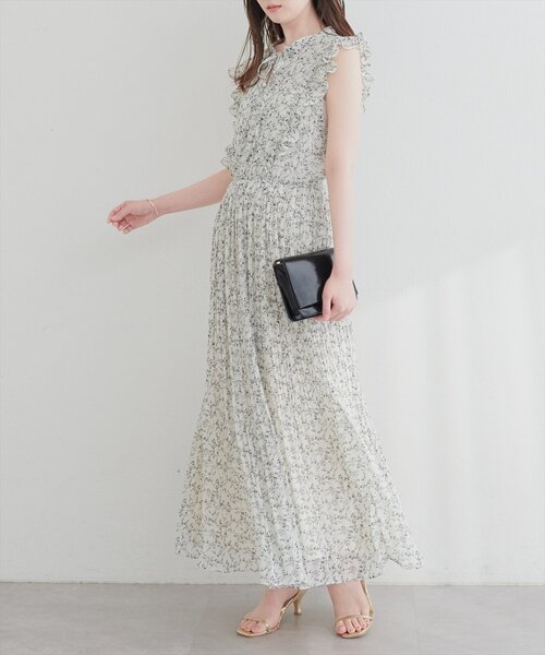 natural couture(ナチュラルクチュール)の「プリーツスリーブノースリワンピース(ワンピース・レディース・その他1/その他2/その他3/その他4・FREE)」の19枚目の写真