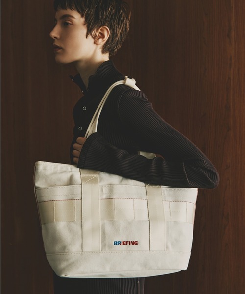 beautiful people(ビューティフルピープル)の「BR × BP CANVAS DISCRETE TOTE(トートバッグ・レディース・ナチュラル・FREE)」の4枚目の写真