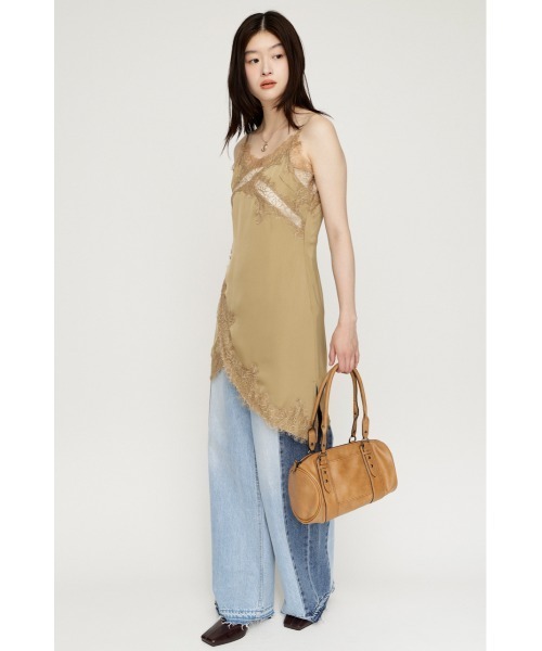 SLY(スライ)の「TONAL MIX DENIM PT トーナルミックスデニムパンツ 夏服 秋服 冬服(デニムパンツ・レディース・ブラック系その他2/ブルー系その他・0/2/1)」の12枚目の写真