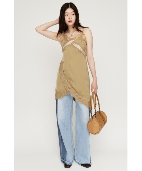 SLY(スライ)の「TONAL MIX DENIM PT トーナルミックスデニムパンツ 夏服 秋服 冬服(デニムパンツ・レディース・ブラック系その他2/ブルー系その他・0/2/1)」の13枚目の写真