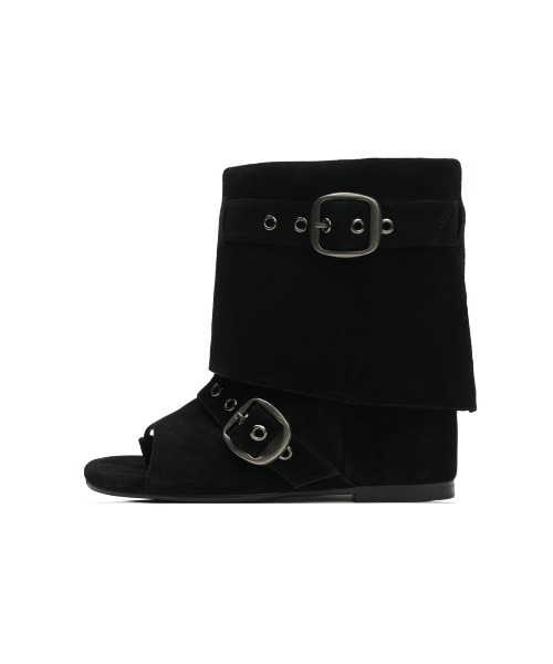 靴 IHCNIK 102 soft-modular wedge boots 102 SOFT-MODULAR WEDGE BOOTS（ブーツ）｜IHCNIK（イクニック）の