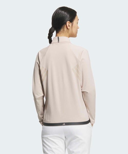 adidas（アディダス）の「女性用フロストガード モックネックシャツ長袖 / ロンT 【adidas Golf/アディダスゴルフ】（Tシャツ/カットソー・レディース・ブラウン・MEDIUM/LARGE/SMALL/X-LARGE）」の2枚目の写真