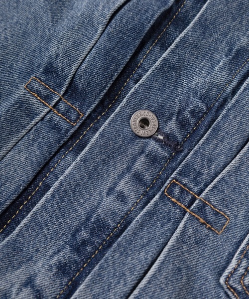 Levi's(リーバイス)の「【74】【Levi’s/リーバイス】TYPE-1 TRUCKER DENIM JACKET/ デニムジャケット/Gジャン/アメカジ/ヴィンテージ/ユニセックス(デニムジャケット・メンズ・ライトインディゴブルー・S/XL/L/M)」の6枚目の写真