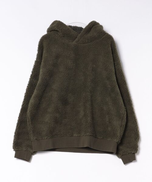 ★Bl★ [ISLAND PEAK] BOA BIG‑PUL PARKA — тёплая парка с большим боа‑воротом
