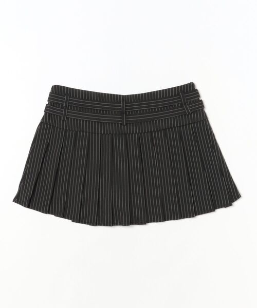Figments(フィグメンツ)の「ダブルベルトプリーツミニスカパン(スカート・レディース・その他1/ブラック・SMALL/MEDIUM)」の15枚目の写真