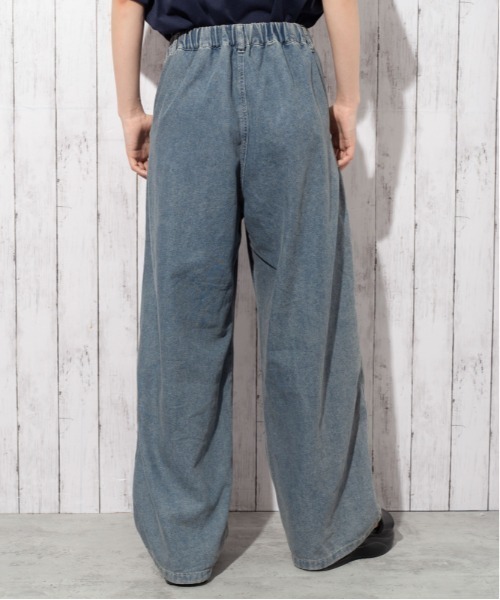 GORGE(ゴージ)の「《ウエストゴム・ドロスト仕様》イージーデニムワイドパンツ/カジュアル×ストリート/オールシーズン/全3色(その他パンツ・レディース・その他1/サックスブルー/チャコール・F)」の14枚目の写真