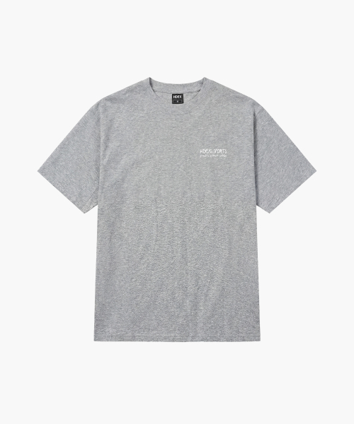 HDEX(エイチデックス)の「コレクティブショートスリーブW(メランジェグレー)(Tシャツ/カットソー・レディース・ライトグレー・MEDIUM/LARGE)」の2枚目の写真