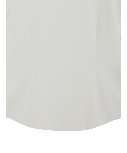 Ameri（アメリ）の「DEFORMATION SHOULDER CUT TOP（Tシャツ/カットソー・レディース・アイボリー/ライトブルー/ネイビー・FREE）」の9枚目の写真