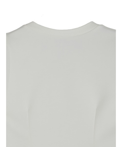 Ameri（アメリ）の「DEFORMATION SHOULDER CUT TOP（Tシャツ/カットソー・レディース・アイボリー/ライトブルー/ネイビー・FREE）」の11枚目の写真
